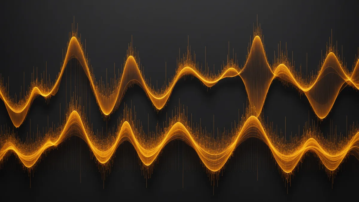Waveform showing phonetic accent variation in Indian English speech